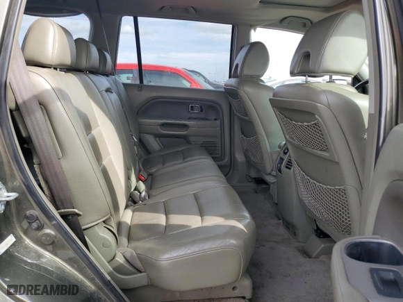 2006 Honda Pilot EX-L with VIN 5FNYF18536B003542, listed as a Copart auction lot 46102145 with 185,657 mi miles and Salvage Title. Bid and sale history available at carsss.com. Image 11.
