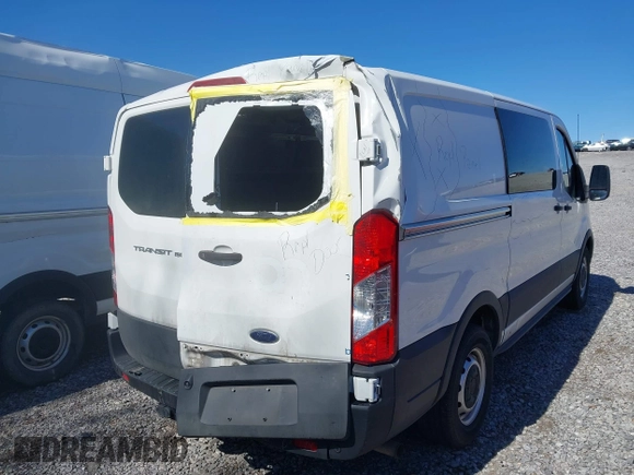 2021 Ford Transit Cargo with VIN 1FTYE1Y82MKA39767, listed as a IAAI auction lot 41799929 with 106,361 mi miles. Bid and sale history available at carsss.com. Image 6.