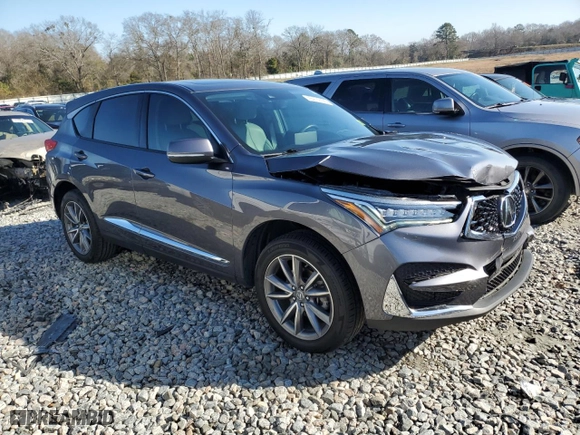2019 Acura RDX w/Technology Pkg with VIN 5J8TC2H55KL011658, listed as a Copart auction lot 43474495 with 73,211 mi miles and Salvage Title. Bid and sale history available at carsss.com. Image 4.