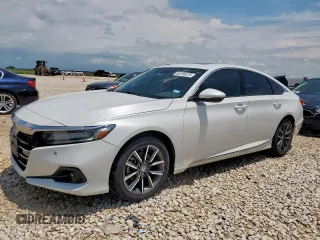 2021 Honda Accord EX-L with VIN 1HGCV1F56MA081739, listed as a Copart auction lot 56766575 with 67,760 mi miles and Clean title. Bid and sale history available at DreamBid. Image 1.