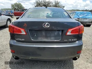 2010 Lexus IS 250 with VIN JTHCF5C24A5043992, listed as a Copart auction lot 60316465 with 94,318 mi miles and Salvage title. Bid and sale history available at DreamBid. Image 6.