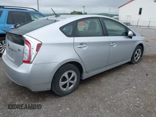 2012 Toyota Prius One with VIN JTDKN3DU0C5452398, listed as a IAAI auction lot 42195125 with 223,632 mi miles. Bid and sale history available at carsss.com. Image 4.