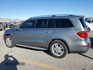2016 Mercedes-Benz GL with VIN 4JGDF6EE3GA696635, listed as a Copart auction lot 88539985 with 74,689 mi miles and Salvage Title. Bid and sale history available at carsss.com. Image 2.