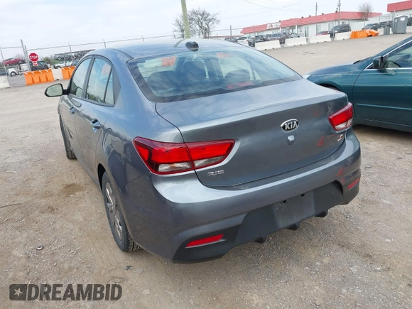 2019 Kia Rio S with VIN 3KPA24AB5KE202137, listed as a IAAI auction lot 41888465 with 80,819 mi miles. Bid and sale history available at carsss.com. Image 3.