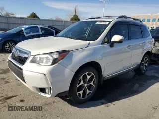 2015 Subaru Forester 2.0XT Touring with VIN JF2SJGWCXFH580398, listed as a Copart auction lot 48361115 with 146,625 mi miles and Salvage Title. Bid and sale history available at carsss.com. Image 1.