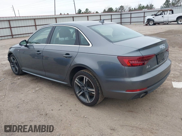 2018 Audi A4 Premium Plus with VIN WAULMAF48JA218178, listed as a IAAI auction lot 41285101 with 47,570 mi miles. Bid and sale history available at carsss.com. Image 3.