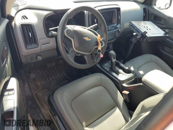 2022 Chevrolet Colorado 2WD Work Truck z VIN 1GCHSBEA8N1187547, wystawiony jako Copart lot #56421895 z przebiegiem 53 776 mil mil oraz Szkoda całkowita • Salvage title. Historia ofert i sprzedaży dostępna na DreamBid. Obrazek 8.