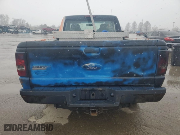 2009 Ford Ranger XL with VIN 1FTYR10D39PA35251, listed as a Copart auction lot 47855345 with Not provided miles and Salvage title. Bid and sale history available at DreamBid. Image 6.