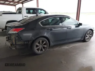 2012 Acura TL Tech Auto with VIN 19UUA8F50CA033550, listed as a IAAI auction lot 41897191 with 198,629 mi miles. Bid and sale history available at carsss.com. Image 4.