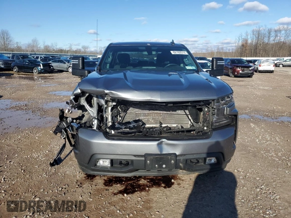 2021 Chevrolet Silverado 1500 RST with VIN 3GCUYEET5MG327263, listed as a Copart auction lot 82193514 with 46,081 mi miles and Salvage Title. Bid and sale history available at carsss.com. Image 5.