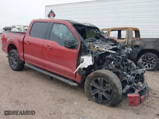 2023 Ford F-150 XL with VIN 1FTFW1E58PKF53254, listed as a IAAI auction lot 41250776 with 1 mi miles. Bid and sale history available at carsss.com. Image 1.