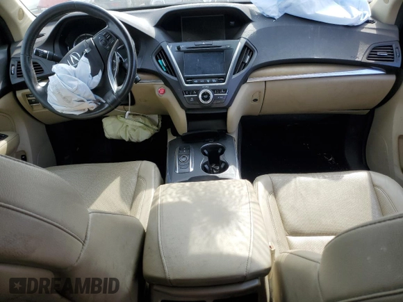 2020 Acura MDX w/Technology Pkg with VIN 5J8YD4H57LL020734, listed as a Copart auction lot 52824095 with 0 mi miles and Clean Title. Bid and sale history available at carsss.com. Image 8.