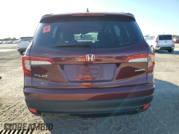 2022 Honda Pilot Special Edition with VIN 5FNYF5H20NB021685, listed as a Copart auction lot 84008804 with Not Provided miles and Salvage Title. Bid and sale history available at DreamBid. Image 6.