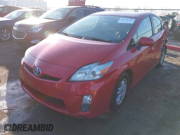2010 Toyota Prius II with VIN JTDKN3DU7A0119223, listed as a IAAI auction lot 41750398 with 222,668 mi miles and . Bid and sale history available at DreamBid. Image 2.