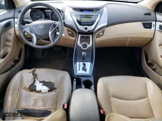 2012 Hyundai Elantra GLS PZEV with VIN KMHDH4AEXCU258580, listed as a Copart auction lot 76732884 with 116,051 mi miles and Clean Title. Bid and sale history available at carsss.com. Image 8.