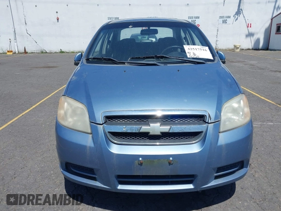 2007 Chevrolet Aveo LT with VIN KL1TG56677B049297, listed as a IAAI auction lot 42517516 with 163,130 mi miles and . Bid and sale history available at DreamBid. Image 6.