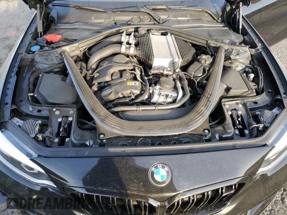 2020 BMW M2 Competition with VIN WBS2U7C08L7E13485, listed as a Copart auction lot 87297134 with 40,260 mi miles and Salvage Title. Bid and sale history available at carsss.com. Image 13.