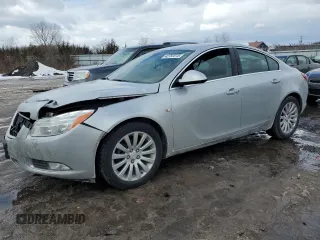 2011 Buick Regal CXL RL3 with VIN 2G4GR5ECXB9206077, listed as a Copart auction lot 42792015 with 44,439 mi miles and Salvage Title. Bid and sale history available at carsss.com. Image 1.