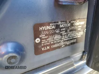 2002 Hyundai Santa Fe GLS with VIN KM8SC13D72U229643, listed as a Copart auction lot 52303635 with 71,912 mi miles and Salvage Title. Bid and sale history available at carsss.com. Image 13.