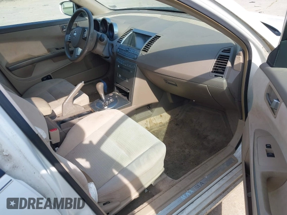 2004 Nissan Maxima SE with VIN 1N4BA41E94C926009, listed as a IAAI auction lot 42583368 with Not provided miles and . Bid and sale history available at DreamBid. Image 5.