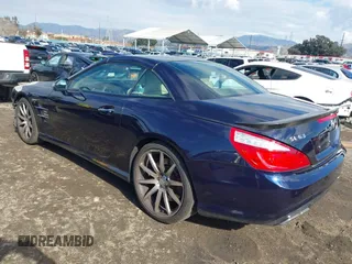 2013 Mercedes-Benz SL-Class SL 63 AMG with VIN WDDJK7EA9DF021219, listed as a IAAI auction lot 41430597 with 98,817 mi miles. Bid and sale history available at carsss.com. Image 3.
