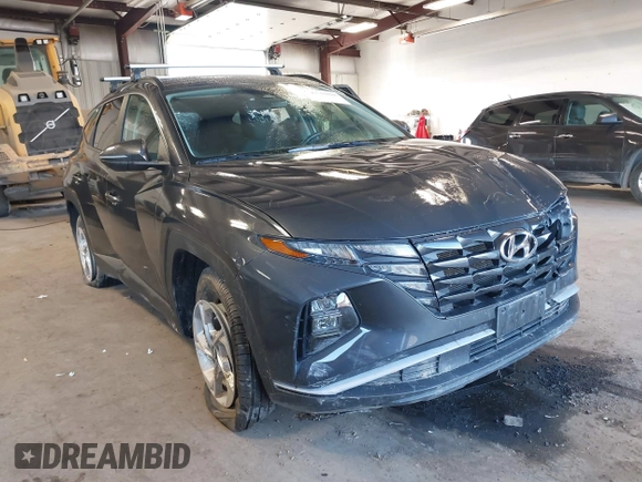 2022 Hyundai Tucson SEL with VIN 5NMJBCAE6NH035482, listed as a IAAI auction lot 41759838 with 70,418 mi miles. Bid and sale history available at carsss.com. Image 1.
