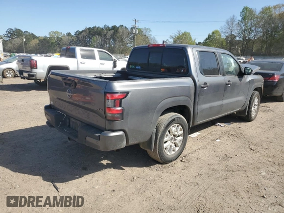 2022 Nissan Frontier SV with VIN 1N6ED1EJ1NN676305, listed as a Copart auction lot 50247215 with 56,252 mi miles and Salvage title. Bid and sale history available at DreamBid. Image 3.