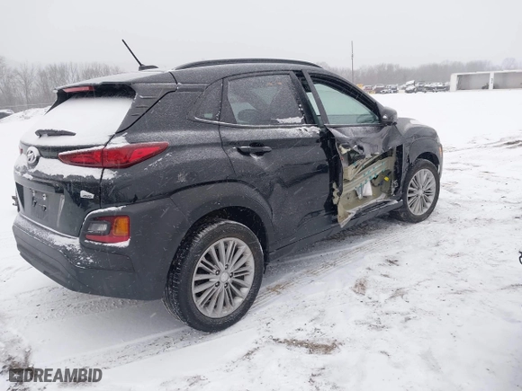 2019 Hyundai Kona SEL with VIN KM8K2CAA3KU339337, listed as a IAAI auction lot 41635132 with 51,343 mi miles. Bid and sale history available at carsss.com. Image 4.