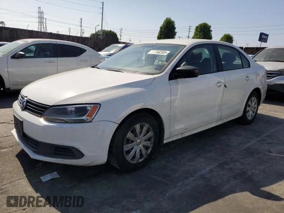 2013 Volkswagen Jetta S with VIN 3VW2K7AJ7DM432359, listed as a Copart auction lot 62740205 with 157,700 mi miles and Clean title. Bid and sale history available at DreamBid. Image 1.