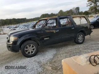 2008 Ford Expedition EL Limited with VIN 1FMFK19548LA13977, listed as a Copart auction lot 42762675 with 0 mi miles and Salvage Title. Bid and sale history available at carsss.com. Image 1.