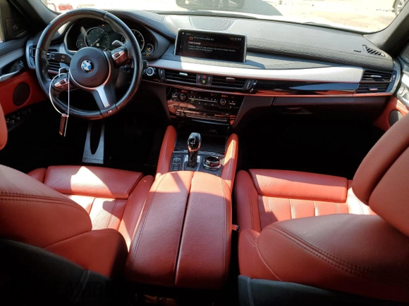 2018 BMW X6 xDrive50i with VIN 5UXKU6C52J0W39147, listed as a Copart auction lot 48183764 with 83,934 mi miles. Bid and sale history available at carsss.com. Image 8.