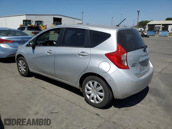 2015 Nissan Note S with VIN 3N1CE2CP1FL369726, listed as a Copart auction lot 59230855 with 158,661 mi miles and Salvage title. Bid and sale history available at DreamBid. Image 2.