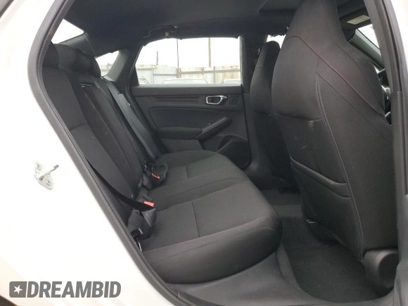 2025 Honda Civic Si with VIN 2HGFE1E52SH475185, listed as a Copart auction lot 55272065 with 117 mi miles and Salvage Title. Bid and sale history available at DreamBid. Image 10.