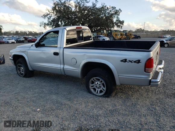 2003 Dodge Dakota with VIN 1D7GG16X33S130101, listed as a Copart auction lot 85999314 with 221,292 mi miles and Salvage Title. Bid and sale history available at carsss.com. Image 2.
