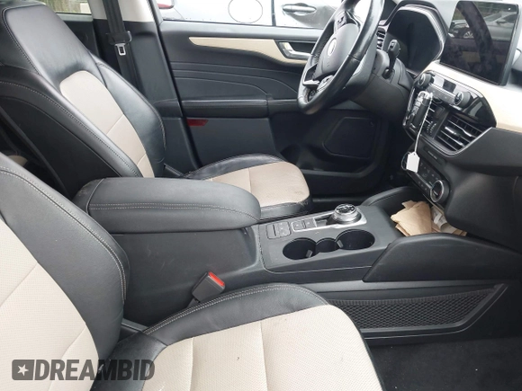 2021 Ford Escape Titanium Hybrid with VIN 1FMCU9DZ5MUA18079, listed as a IAAI auction lot 42340093 with 71,630 mi miles and . Bid and sale history available at DreamBid. Image 5.