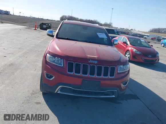 2015 Jeep Grand Cherokee Limited with VIN 1C4RJFBG5FC836296, listed as a IAAI auction lot 41803918 with 173,828 mi miles. Bid and sale history available at carsss.com. Image 17.