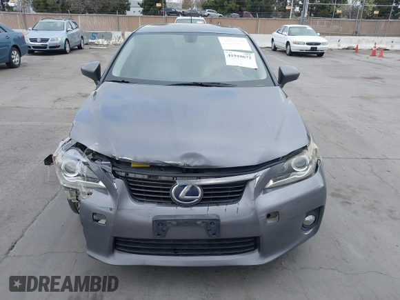 2013 Lexus CT 200h z VIN JTHKD5BH5D2172224, wystawiony jako IAAI lot #41910672 z przebiegiem 160 411 mil mil oraz . Historia ofert i sprzedaży dostępna na DreamBid. Obrazek 12.
