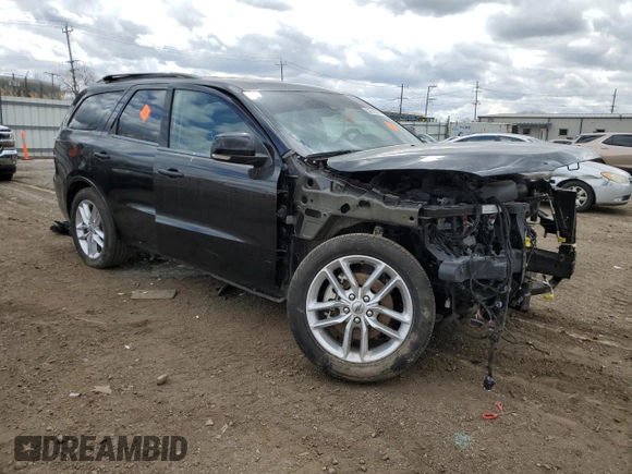 2023 Dodge Durango GT Plus with VIN 1C4RDJDG3PC611724, listed as a Copart auction lot 52910625 with Not provided miles and Salvage title. Bid and sale history available at DreamBid. Image 4.