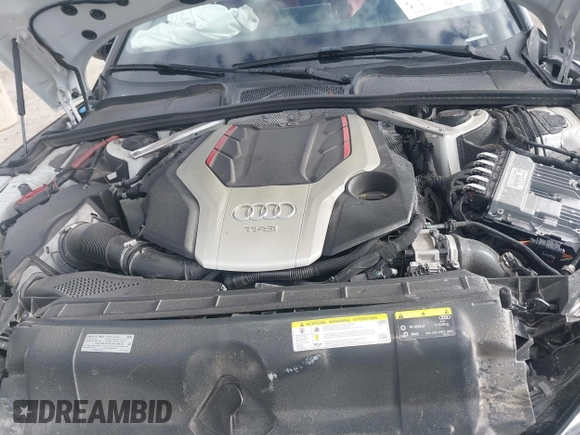 2019 Audi S5 Prestige with VIN WAUR4AF54KA005345, listed as a IAAI auction lot 41722478 with 53,414 mi miles and . Bid and sale history available at DreamBid. Image 10.