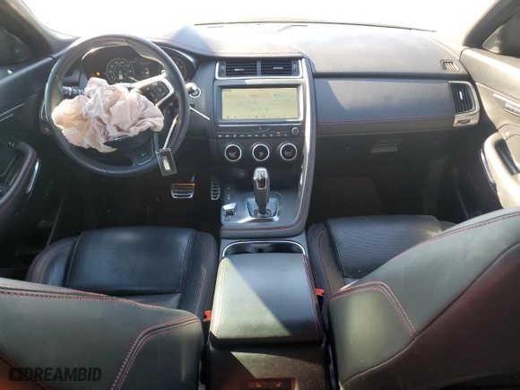 2020 Jaguar E-PACE Checkered Flag Edition with VIN SADF12FX6L1Z87584, listed as a Copart auction lot 77230694 with 78,351 mi miles and Salvage Title. Bid and sale history available at carsss.com. Image 8.