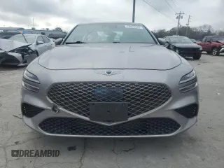 2022 Genesis G70 3.3T with VIN KMTG54TE0NU094803, listed as a Copart auction lot 79258544 with 42,832 mi miles and Salvage Title. Bid and sale history available at DreamBid. Image 5.
