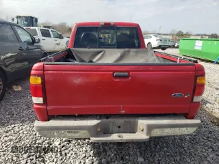 1999 Ford Ranger XL with VIN 1FTYR10V2XUA02653, listed as a Copart auction lot 45422715 with 183,456 mi miles and Salvage Title. Bid and sale history available at carsss.com. Image 6.