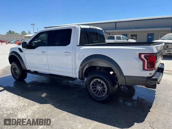 2019 Ford F-150 Raptor with VIN 1FTFW1RG6KFB68157, listed as a Copart auction lot 49493515 with 67,104 mi miles and Salvage Title. Bid and sale history available at carsss.com. Image 2.