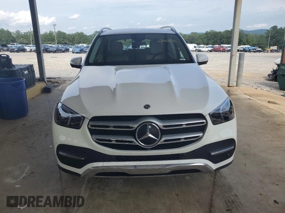 2022 Mercedes-Benz GLE 350 with VIN 4JGFB4JE6NA736203, listed as a Copart auction lot 62463835 with 56,676 mi miles and Salvage title. Bid and sale history available at DreamBid. Image 5.
