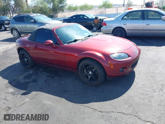 2006 Mazda MX-5 Miata Sport z VIN JM1NC25F260109008, wystawiony jako IAAI lot #42467176 z przebiegiem 139 839 mil mil oraz . Historia ofert i sprzedaży dostępna na DreamBid. Obrazek 1.