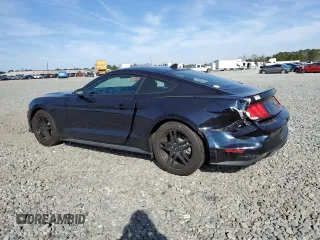 2021 Ford Mustang EcoBoost with VIN 1FA6P8TH3M5132884, listed as a Copart auction lot 40433163 with 27,819 mi miles. Bid and sale history available at carsss.com. Image 2.