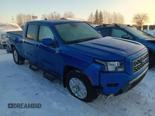 2024 Nissan Frontier SV with VIN 1N6ED1FKXRN650413, listed as a Copart auction lot 43301515 with 7,991 mi miles and Salvage title. Bid and sale history available at DreamBid. Image 4.