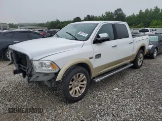 2013 Ram 1500 Laramie Longhorn with VIN 1C6RR7PT0DS647022, listed as a Copart auction lot 58047165 with 258,753 mi miles and Salvage title. Bid and sale history available at DreamBid. Image 1.