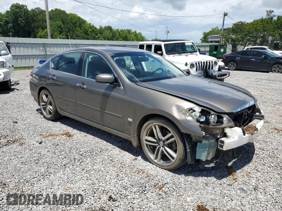 2007 Infiniti M Sport with VIN JNKAY01E17M310473, listed as a Copart auction lot 61046425 with 193,597 mi miles and Salvage title. Bid and sale history available at DreamBid. Image 4.