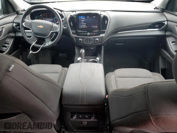 2020 Chevrolet Traverse LT Cloth with VIN 1GNEVGKW6LJ185582, listed as a Copart auction lot 59184425 with 57,148 mi miles and Non repairable. Bid and sale history available at DreamBid. Image 8.